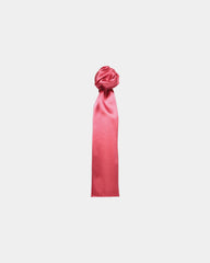 Custom polyester business scarf for women screen print - Fuchsia