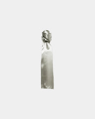 Custom polyester business scarf for women screen print - Silver