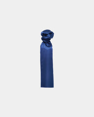 Custom polyester business scarf for women screen print - Royal Blue
