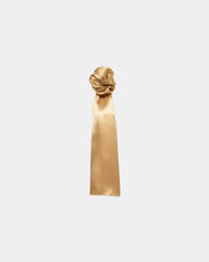 Custom polyester business scarf for women screen print - Gold