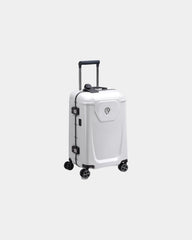 Custom polycarbonate cabin trolley Peugeot Voyages - S - White