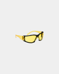 Promotional wrap around spectacle with removable seal - Ambre