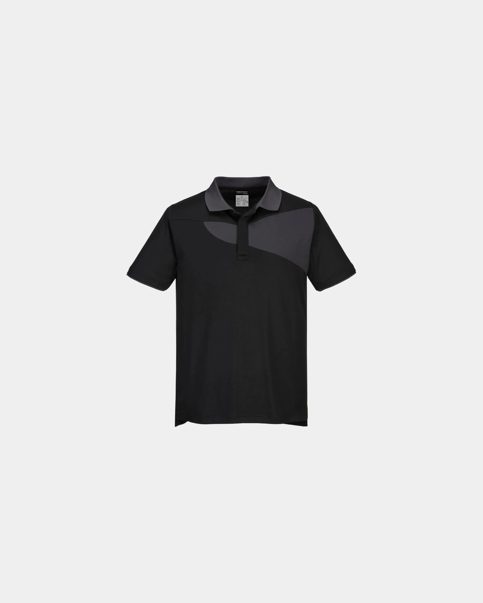 Custom active fit polo PW2 M/C S1 - Grey