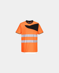 Custom high-visibility T-shirt for businesses - Orange
