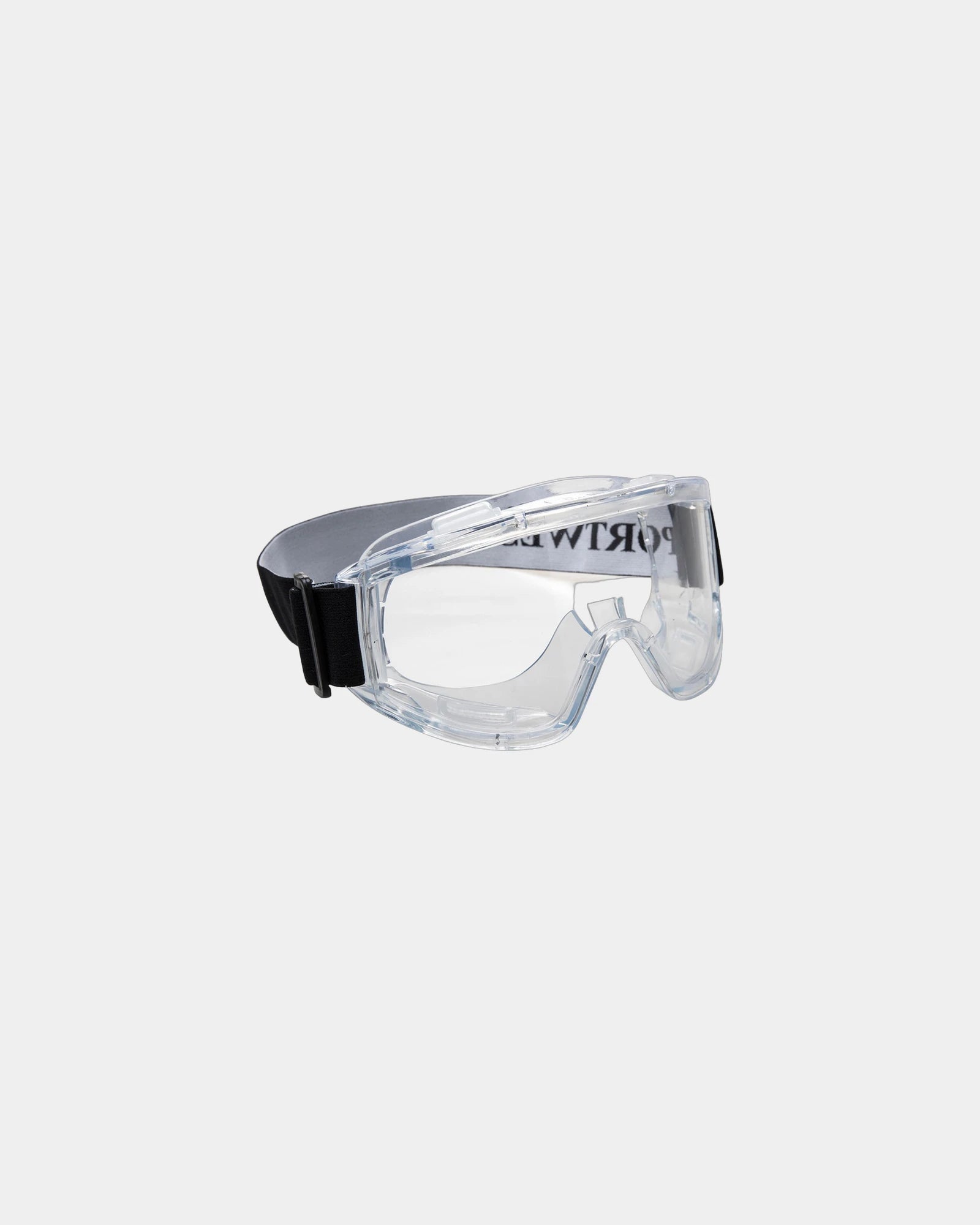 Promotional anti-fog panoramic safety goggles - Transparent