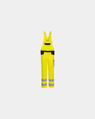 Promotional high-visibility bib and brace - Yellow-Black