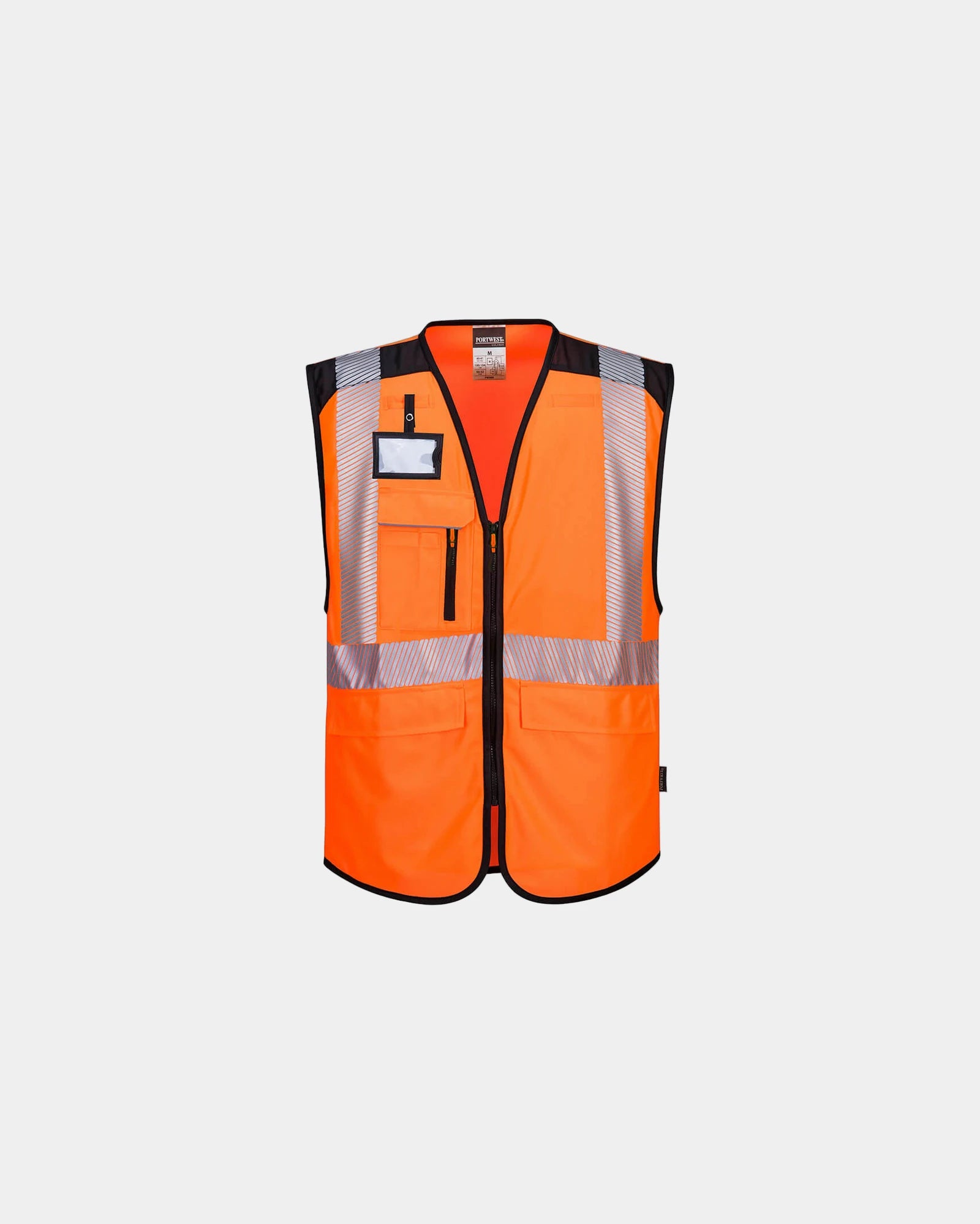 Promotional high-visibility vest 65% polyester - Orange