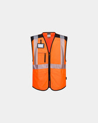 Promotional high-visibility vest 65% polyester - Orange