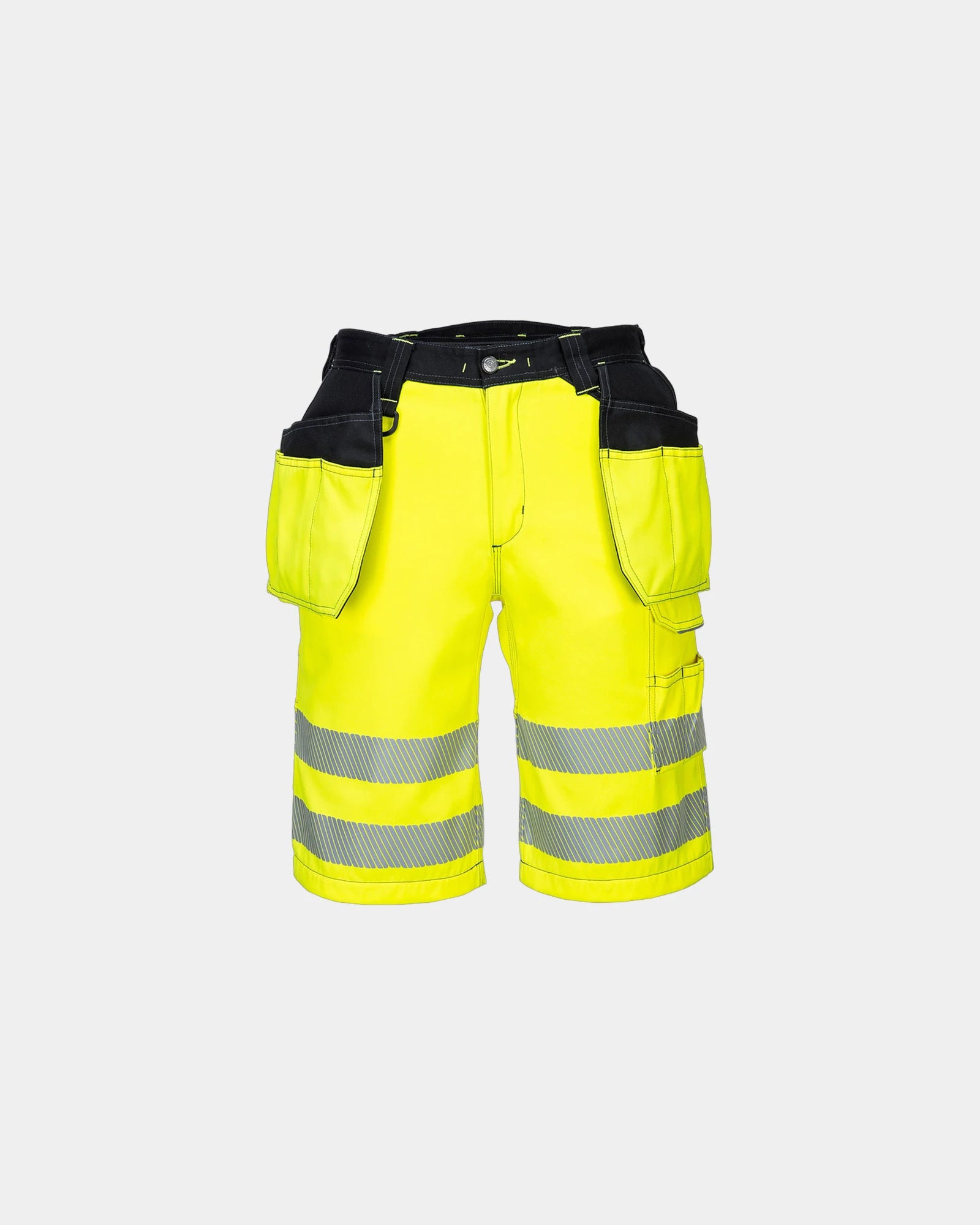 Promotional Hi-Vis Bermuda for Workwear - Yellow-Black