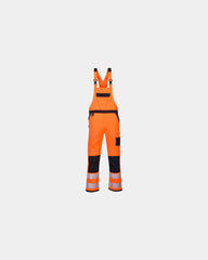 Promotional high-visibility bib overalls - Orange