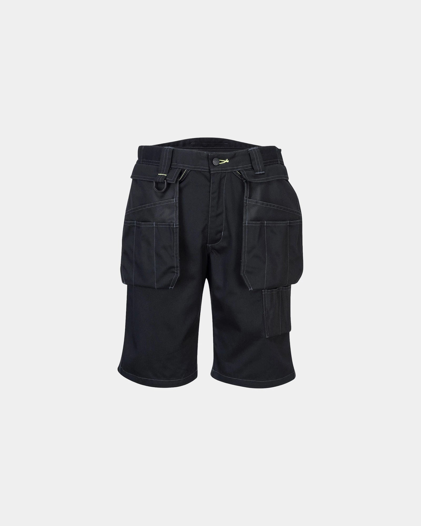 Promotional Bermuda PW3 Work shorts - Black-Sky Blue