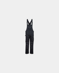 Promotional adjustable PW3 Work bib overalls - Black-Sky Blue