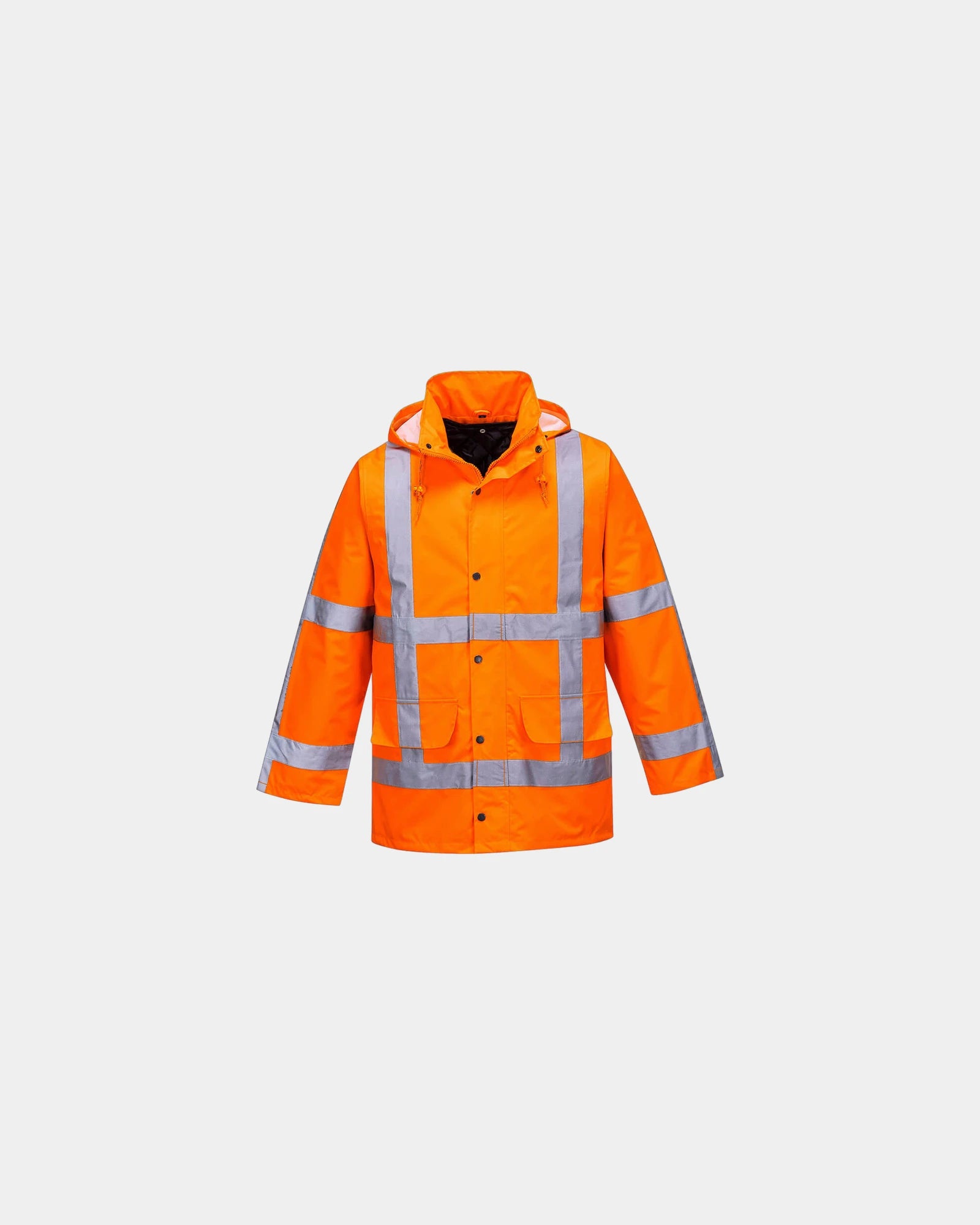 Promotional orange parka for outdoor work - Orange