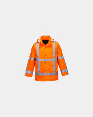 Promotional orange parka for outdoor work - Orange