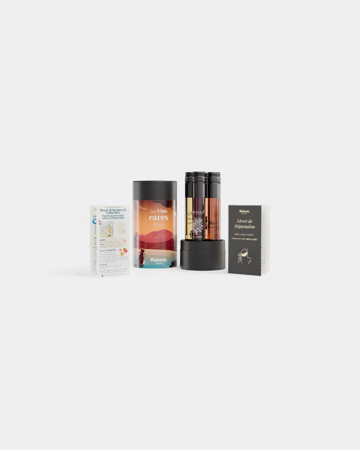 Tasting set 4 customizable wine bottles - 17