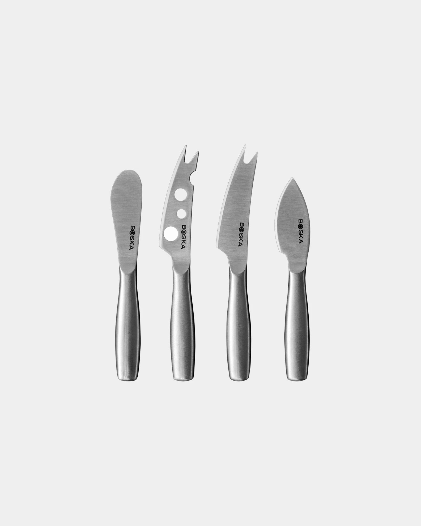 Custom stainless steel cheese knife set Boska Mini - Steel