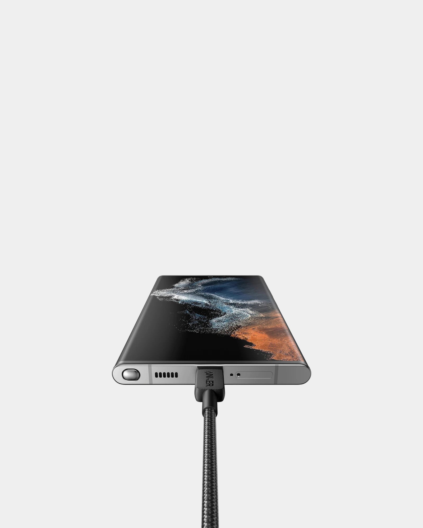 Custom nylon USB-C to USB-C cable Anker 1.8m 60W - 2