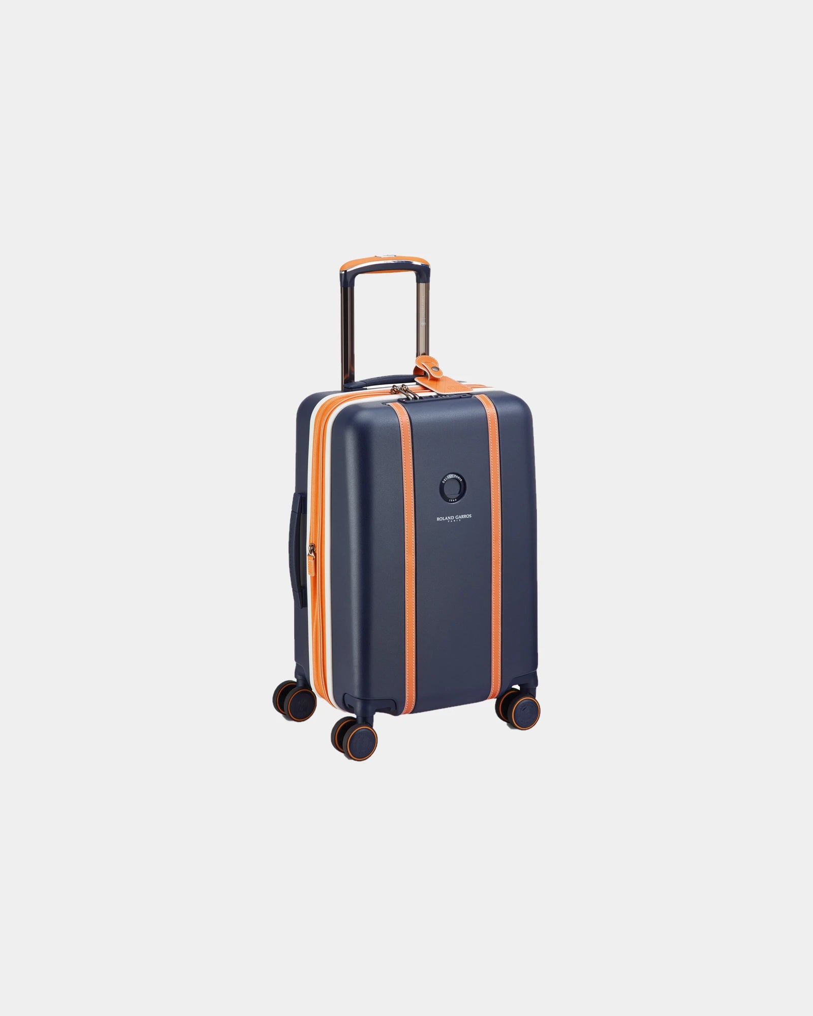 Promotional polycarbonate cabin suitcase 55 cm - Blue