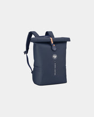Custom recycled rolltop backpack 26L - Blue