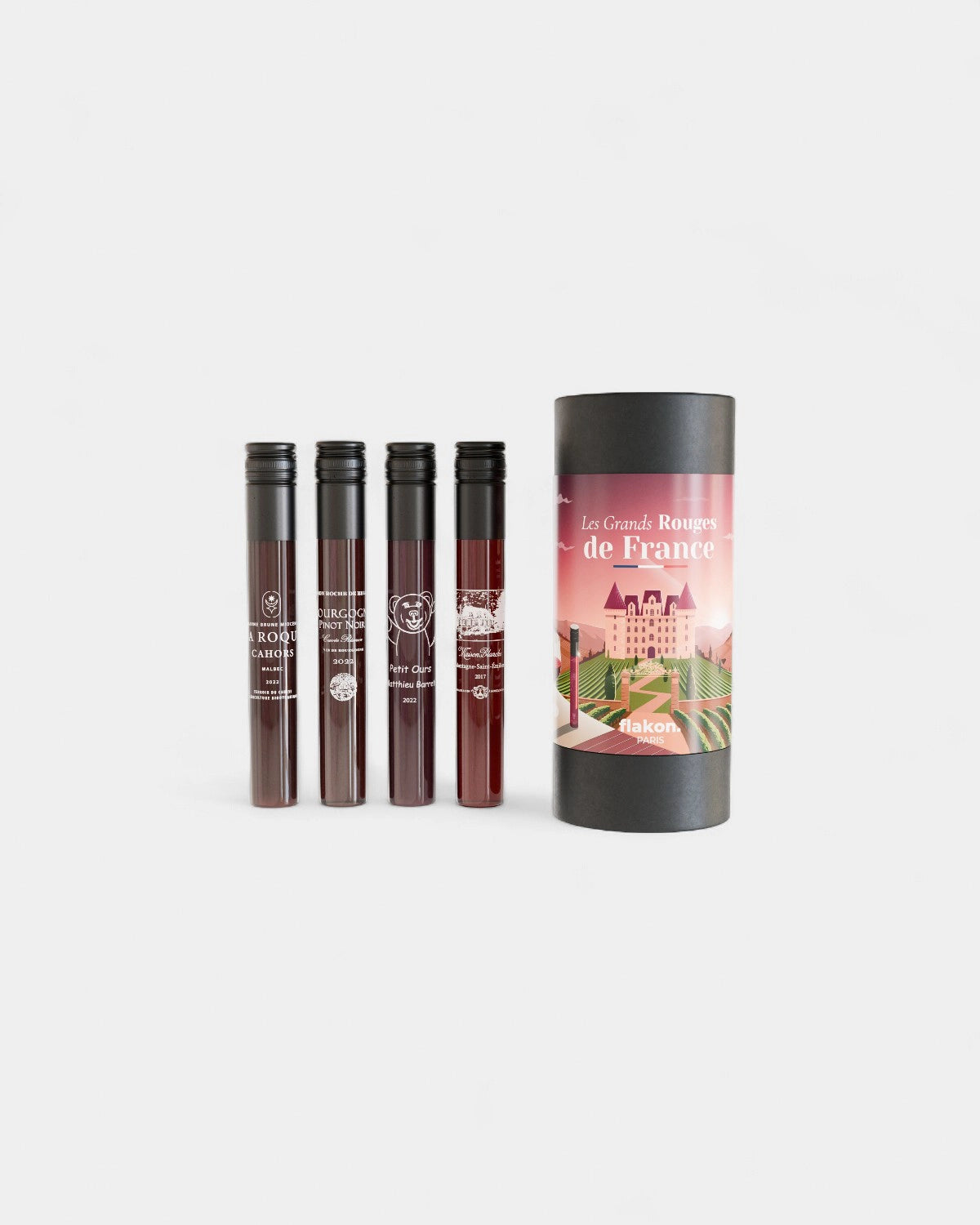 Tasting set 4 customizable wine bottles - 21