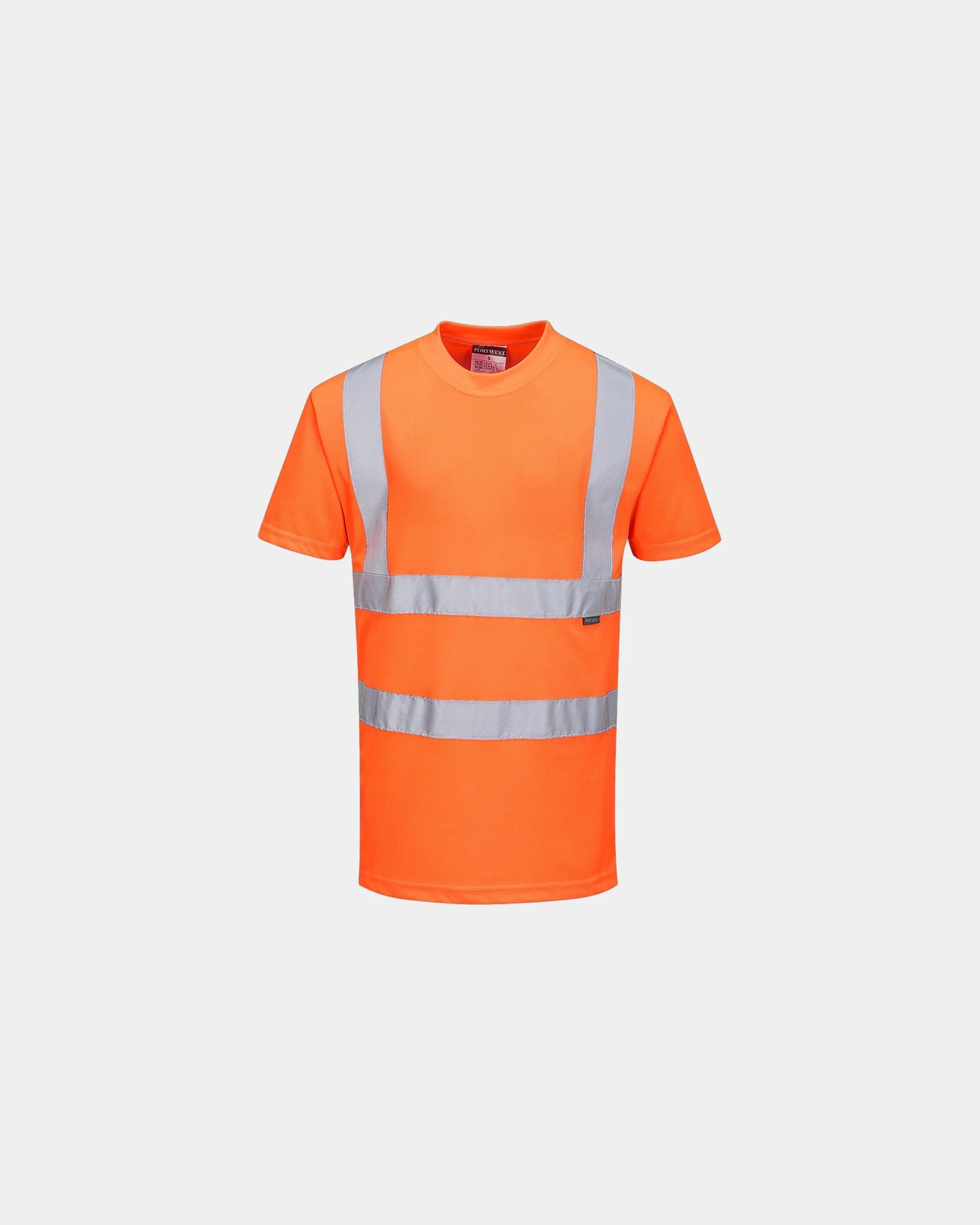 Promotional Hi-Vis T-shirt for Safety and Comfort - Orange
