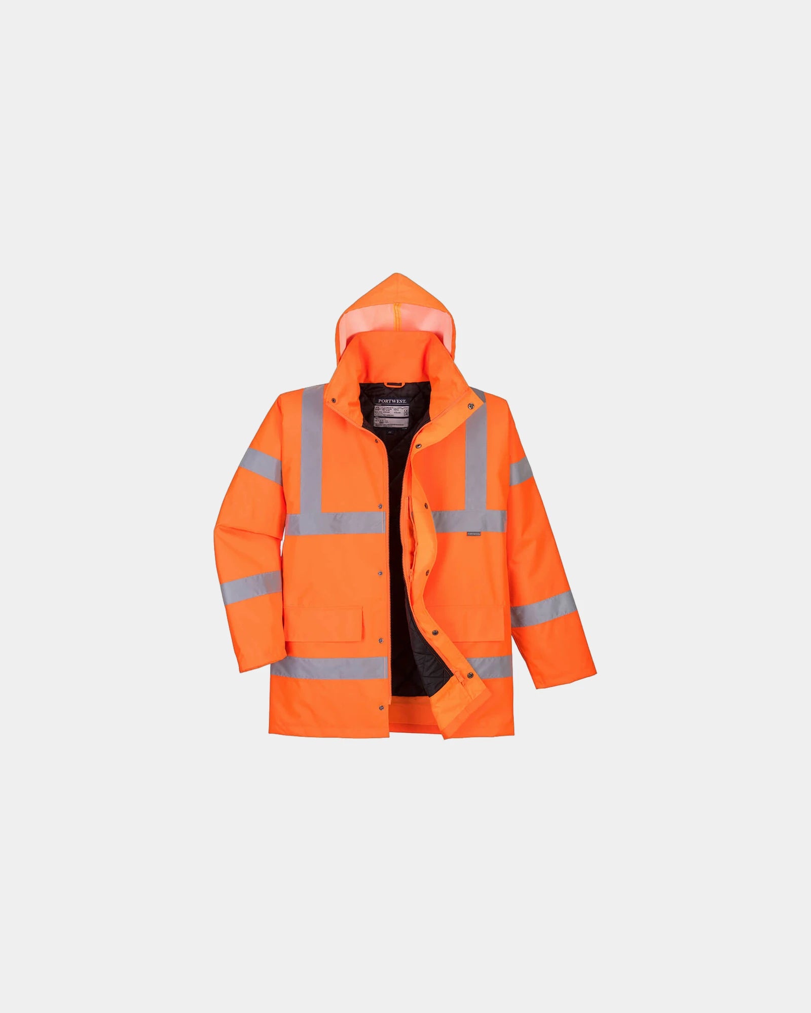 Promotional waterproof parka for safety Portwest - Orange
