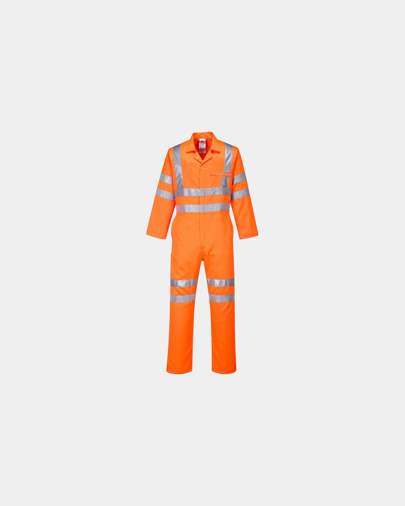 Promotional Hi-Vis poly-cotton coverall - Orange