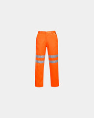 Promotional Hi-Vis poly-cotton trousers - Orange