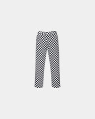 Custom kitchen pants Harrow - Damier Noir-White