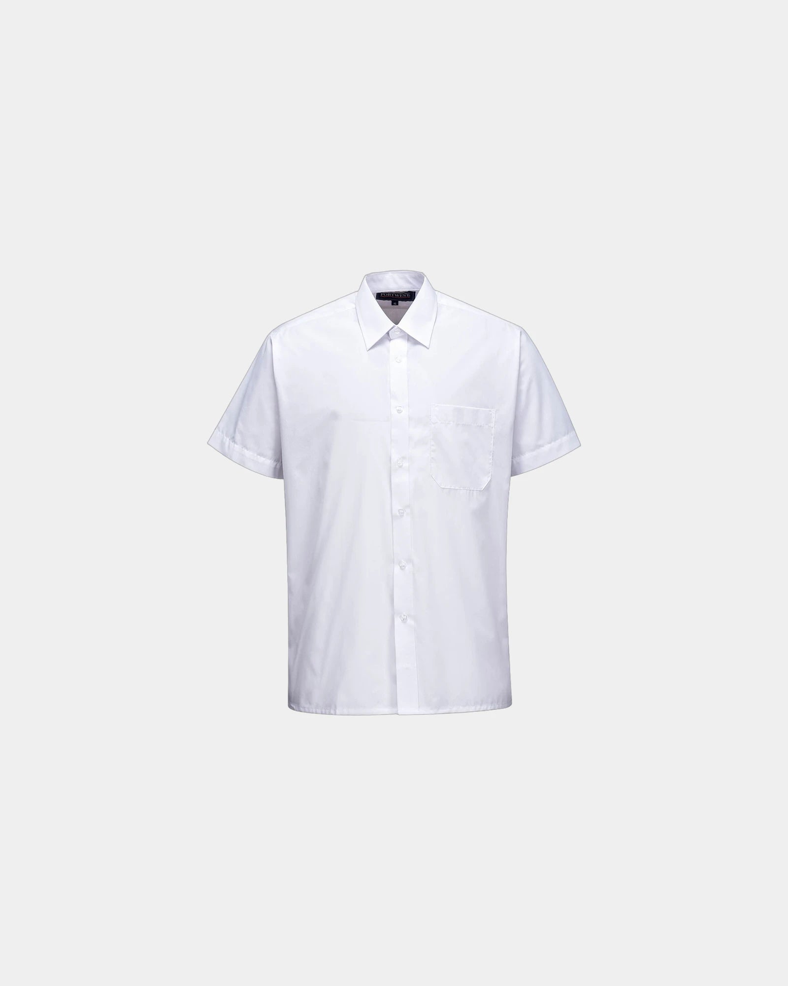 Custom comfortable short sleeve shirt - White