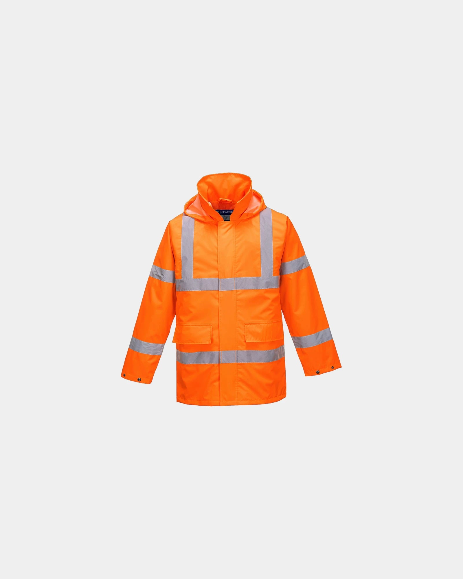 Promotional waterproof jacket for businesses and teams - Orange