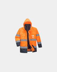 Promotional high visibility 3-in-1 parka - Orange