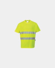 Promotional breathable cotton T-shirt Hi-Cool - Yellow