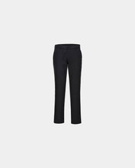 Custom slim stretch chino pants - Black-Sky Blue