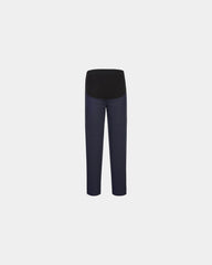 Promotional stretch maternity pants - Black-Sky Blue
