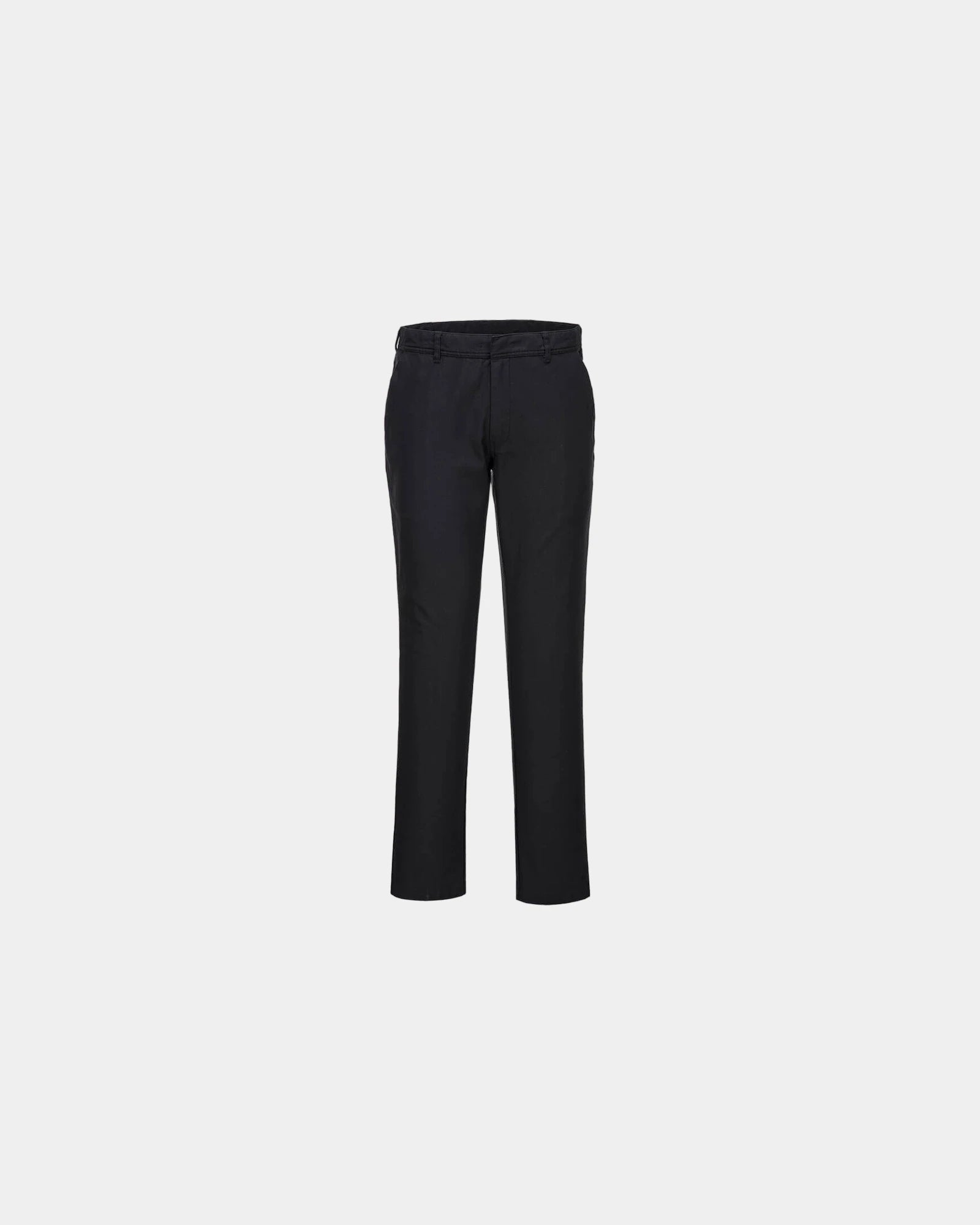 Personalized stretch slim chino pants for women - Black-Sky Blue