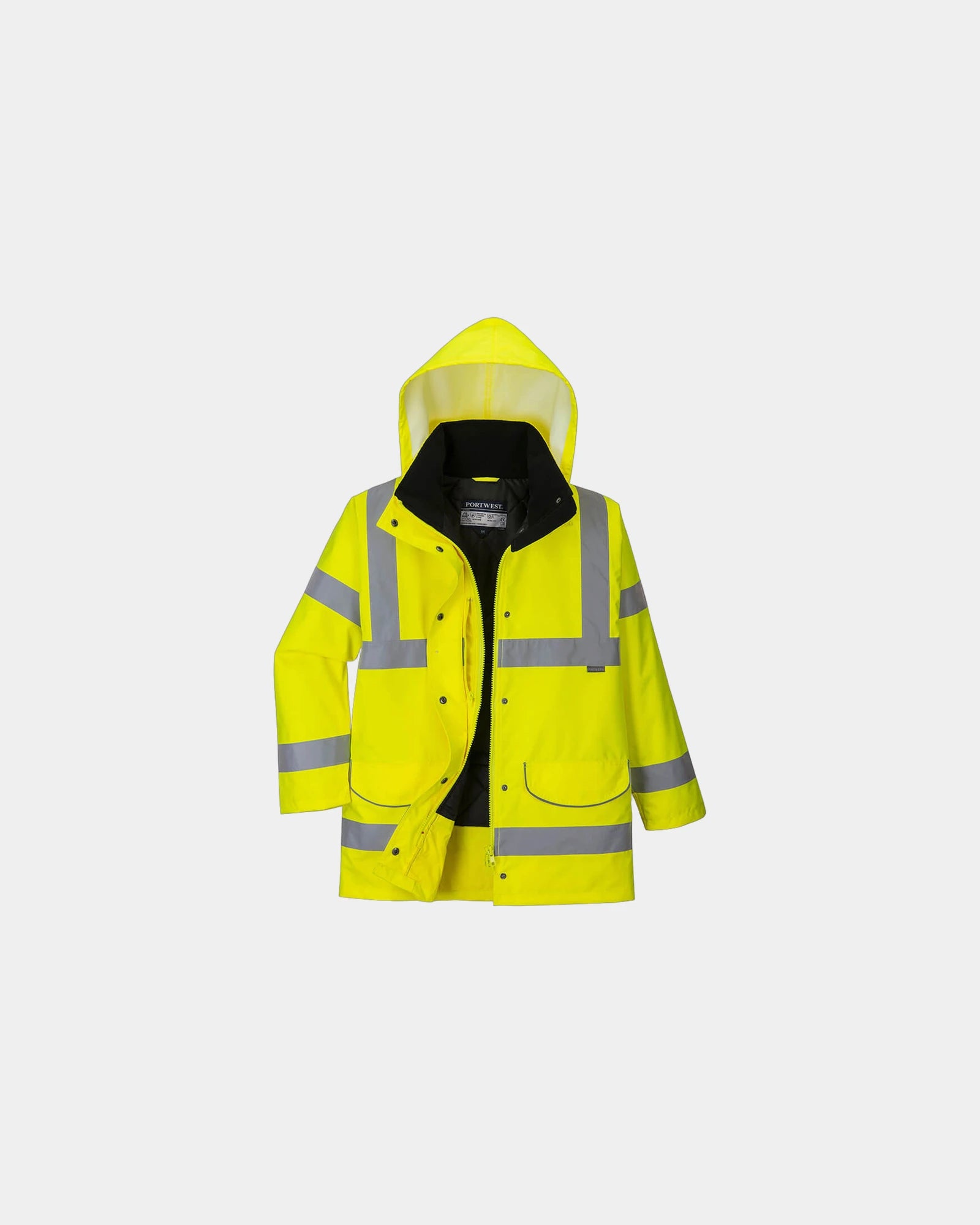 Promotional women's Hi-Vis Traffic parka - Yellow