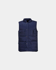 Custom classic vest with pockets Shetland - Navy