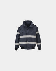 Promotional waterproof bomber jacket Iona 3-in-1 - Navy
