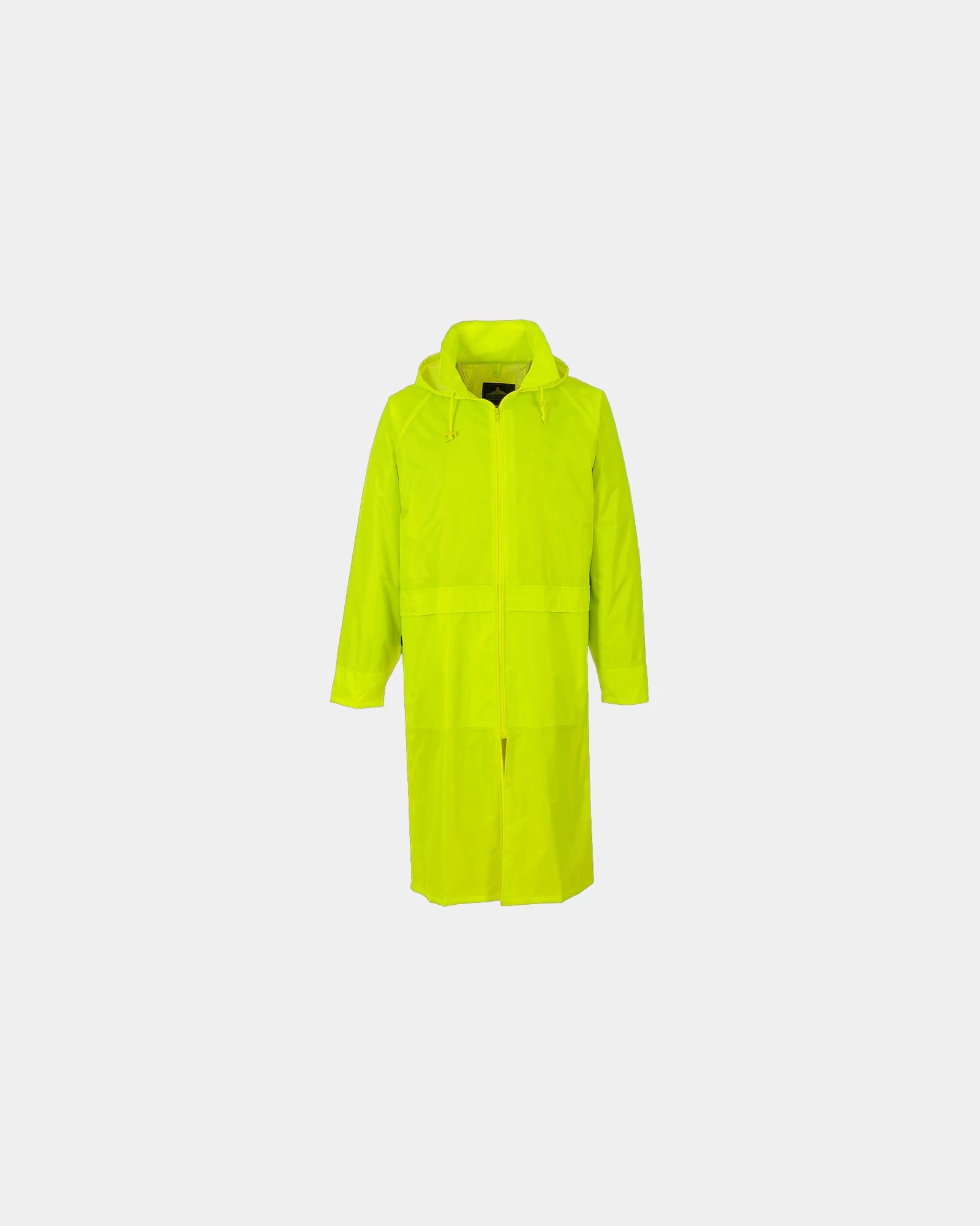 Promotional waterproof raincoat for businesses - Yellow