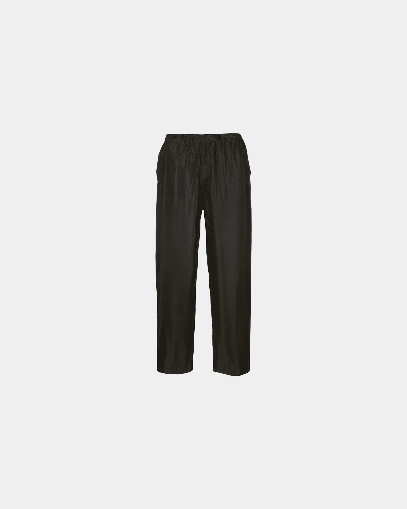 Promotional waterproof pants for all weather protection - Black-Sky Blue
