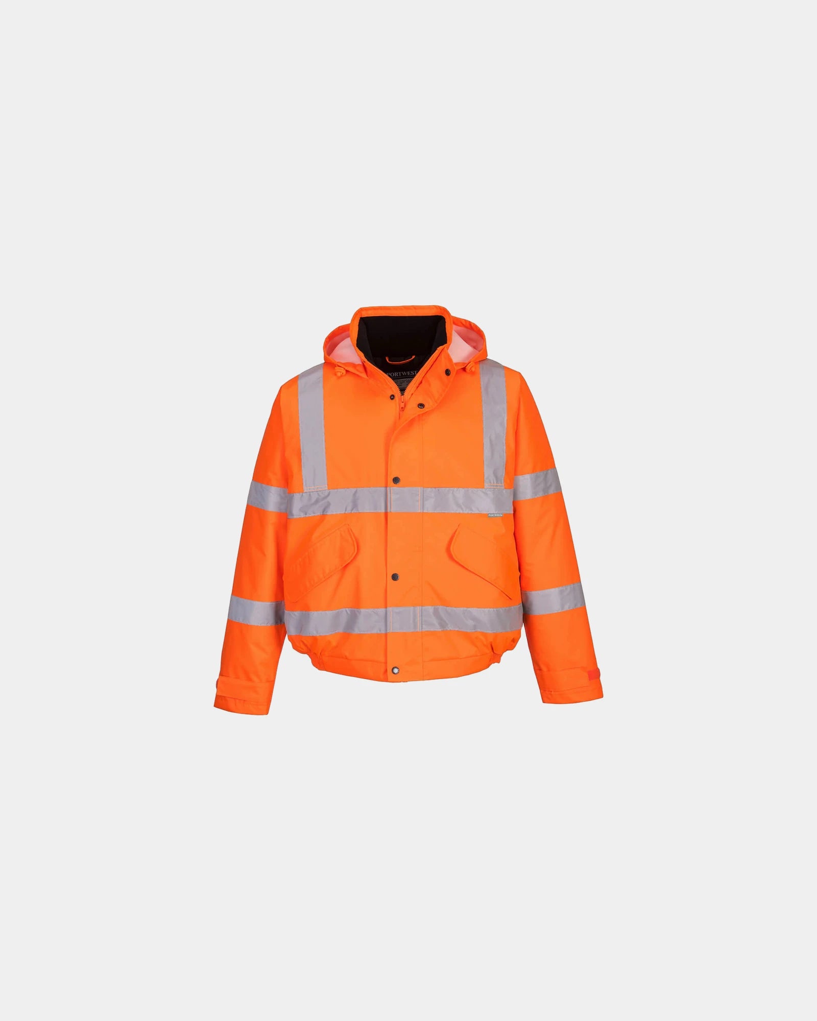 Promotional Hi-Vis jacket for safety and comfort - Orange