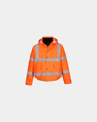 Promotional Hi-Vis jacket for safety and comfort - Orange