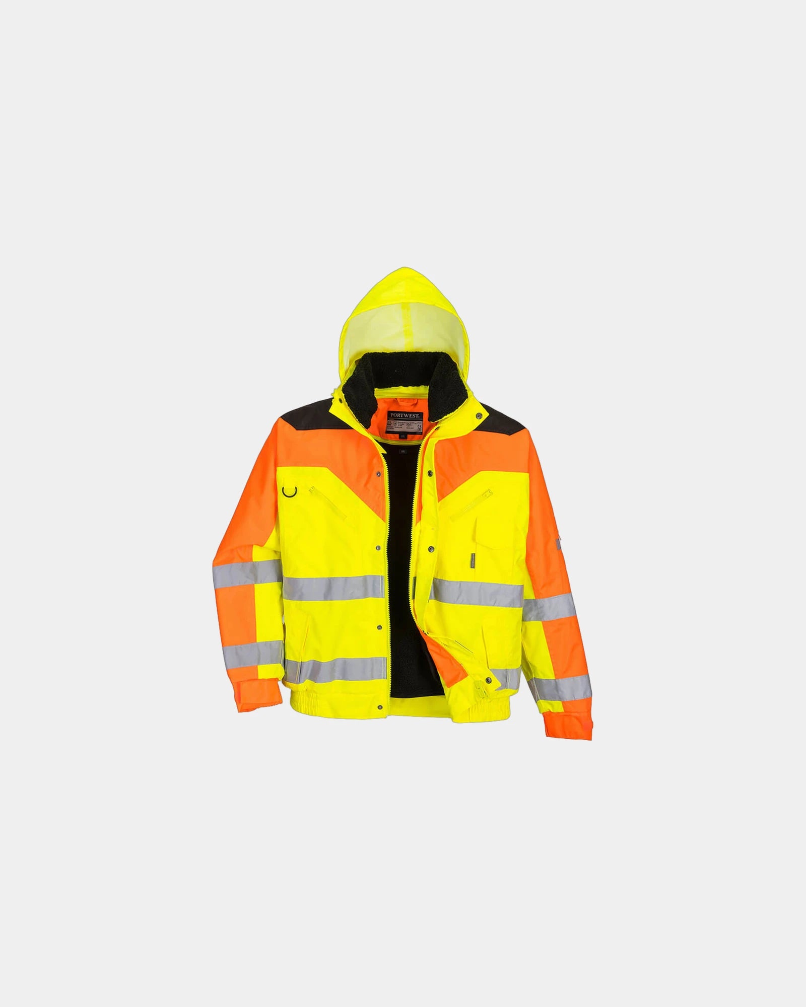 Promotional polyester jacket Portwest Contrast Plus - Yellow
