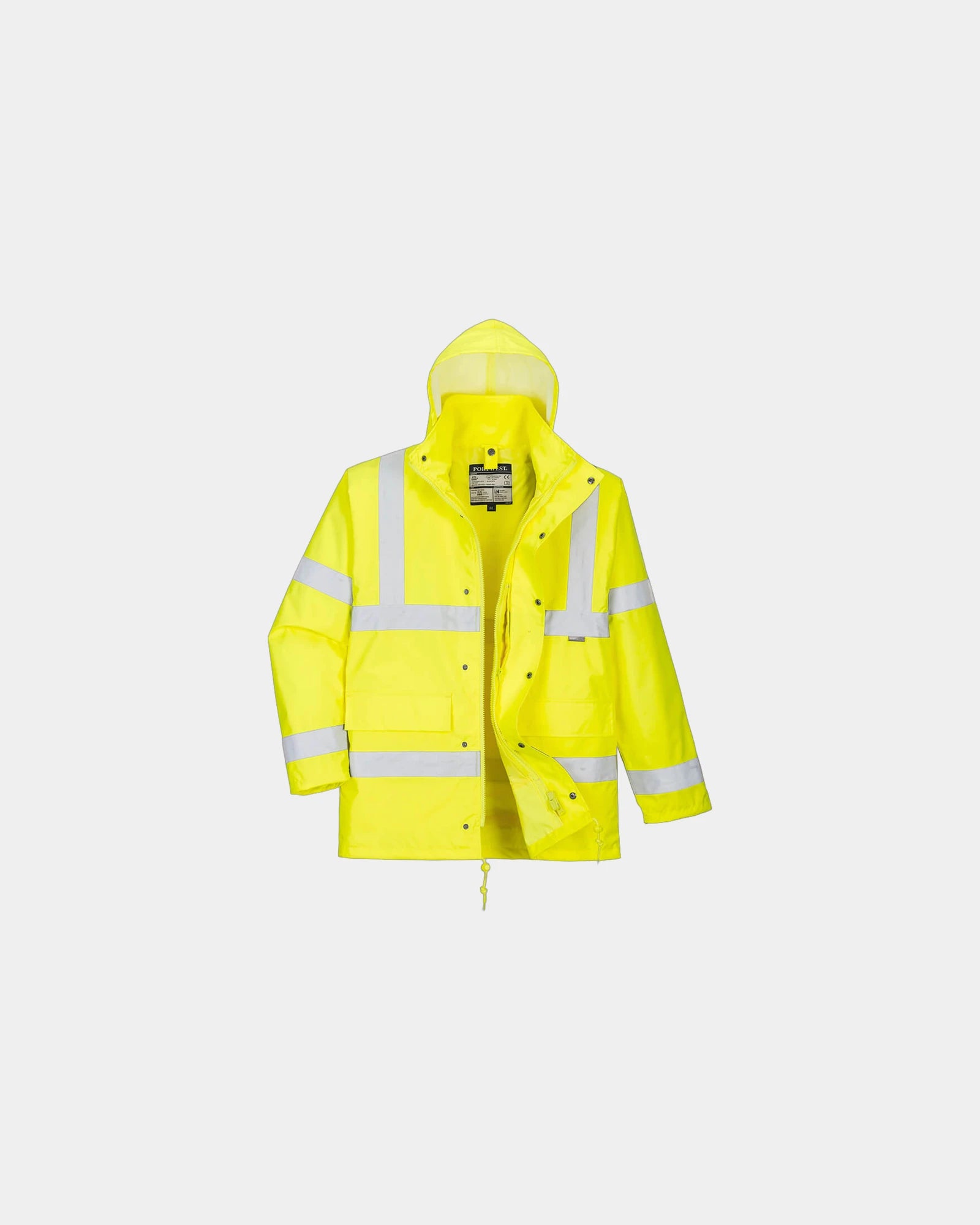 Promotional waterproof Hi-Vis 3-in-1 parka - Yellow