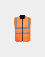 Promotional reversible high visibility vest - Orange