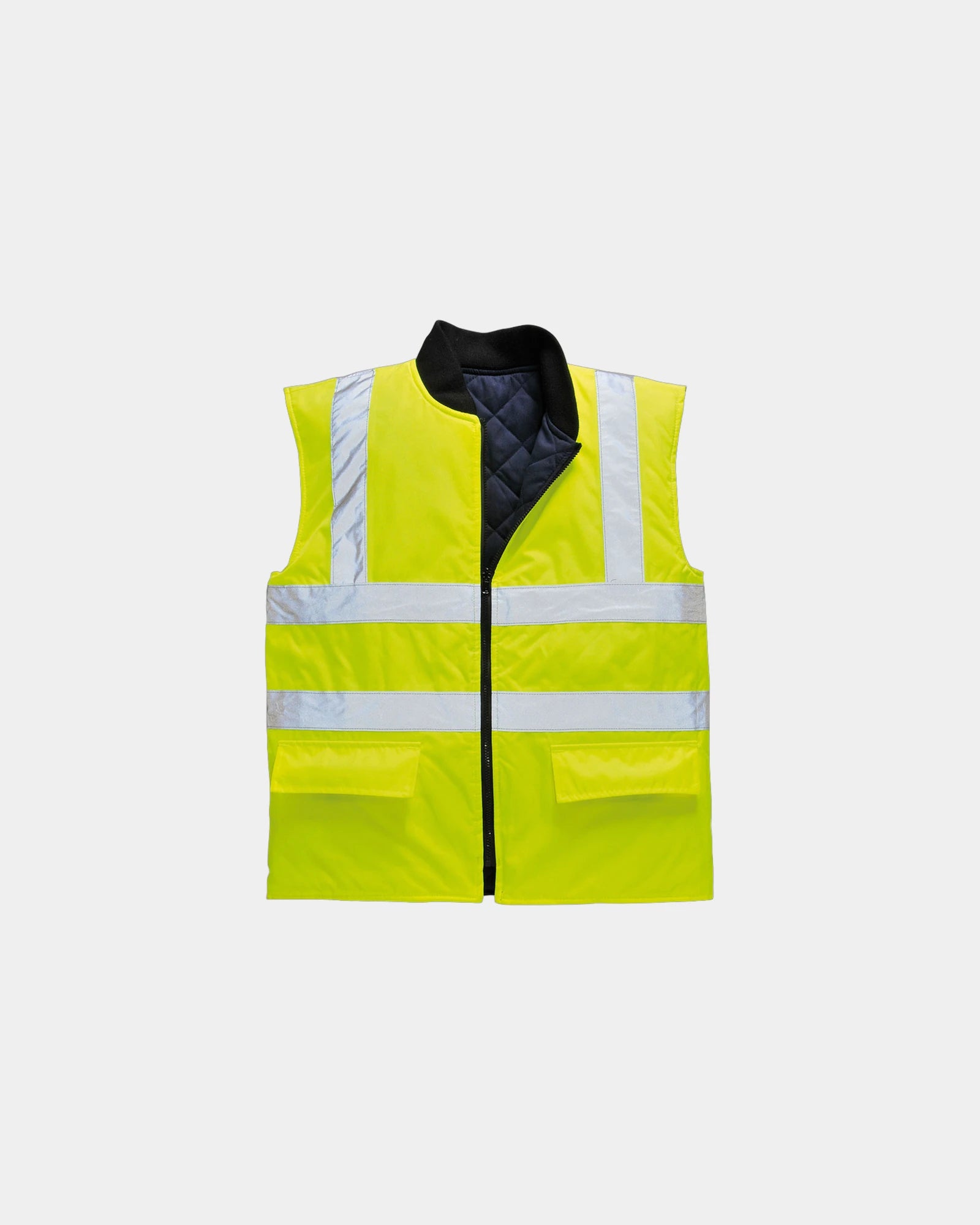 Promotional reversible high visibility vest - Yellow