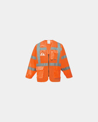Promotional long sleeve vest Executive M/L - Orange