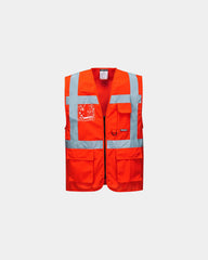 Promotional Hi-Vis Executive vest - Red