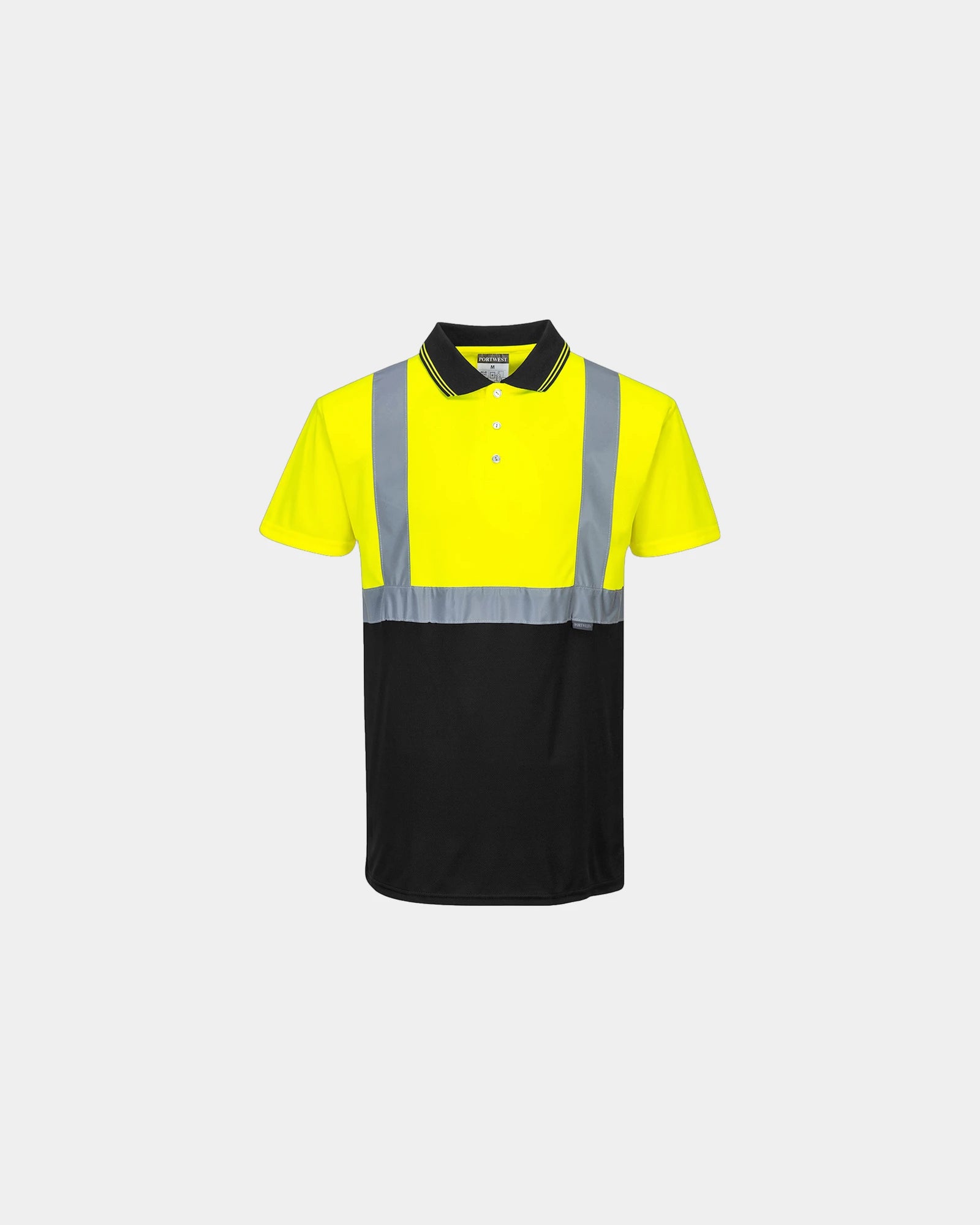 Promotional HiVis bicolore polo - Yellow-Black